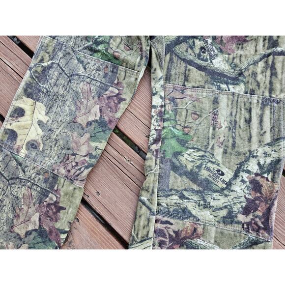 Mossy Oak Break Up Infinity Camo Pants Jeans Double Knee Men’s 32/30 - Picture 2 of 9